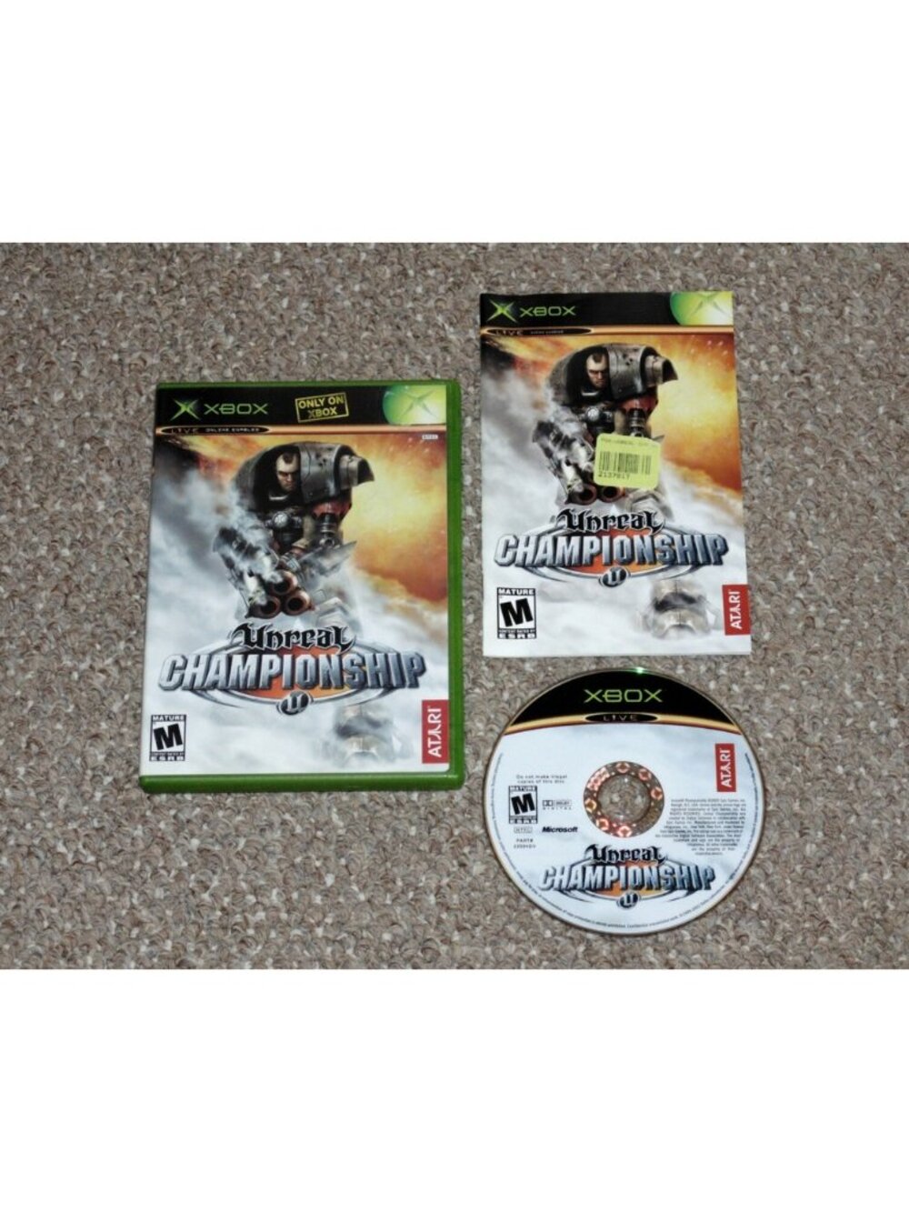Unreal Championship Microsoft Xbox Complete